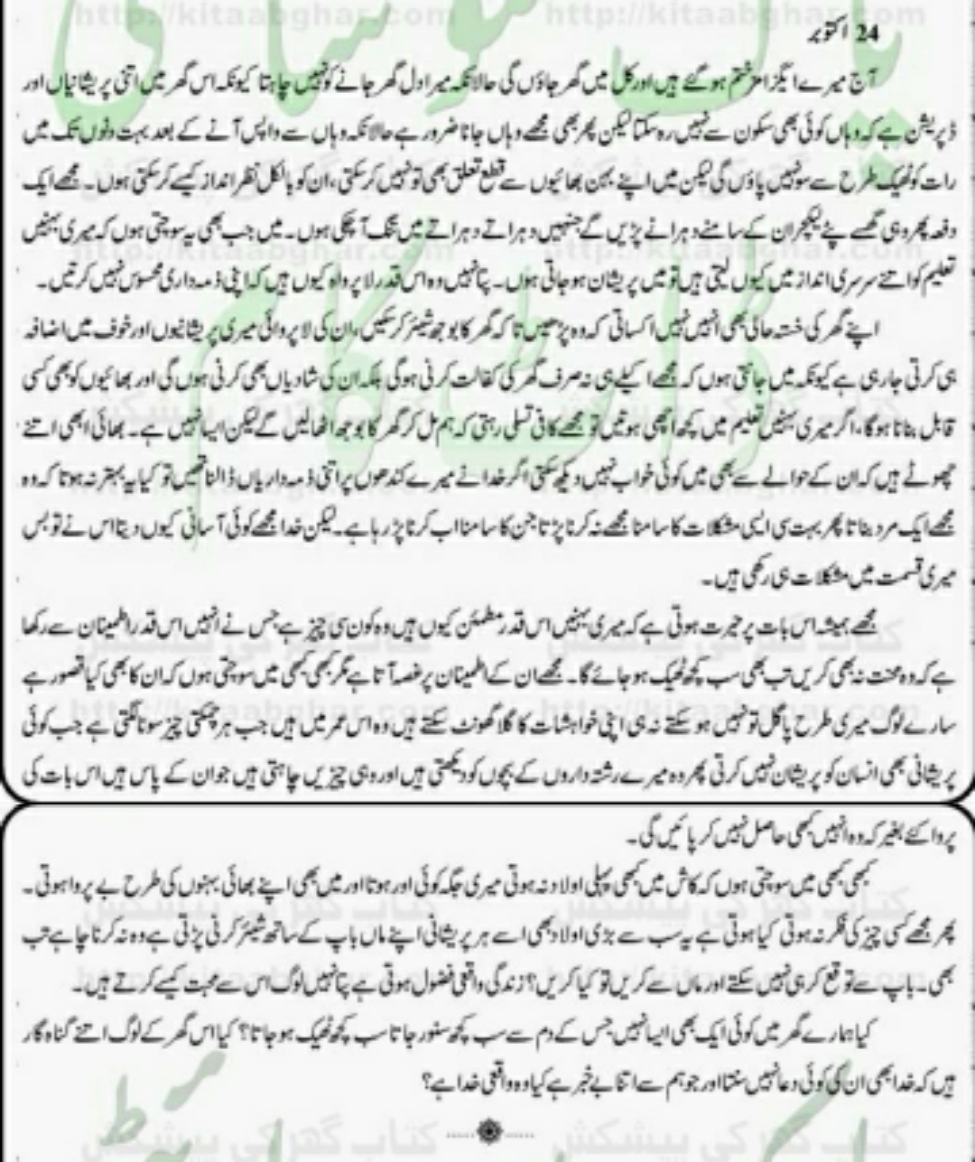 Zindagi Gulzar Hai Entry 1 from Kashaf's diary